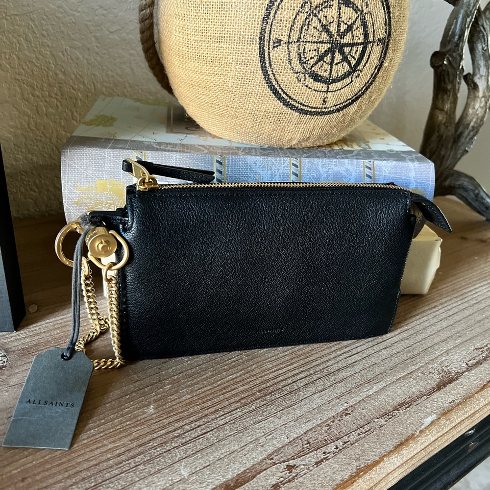 AllSaints clutch bag